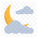 Moon Night Sky Icon