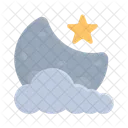 Moon Night Sky Icon