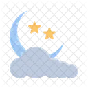 Moon Night Sky Icon