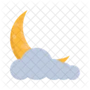Moon Night Sky Icon