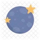 Moon Night Sky Icon