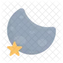 Moon Night Sky Icon