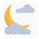 Moon Night Sky Icon