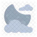 Moon Night Sky Icon