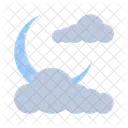 Moon Night Sky Icon