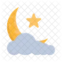 Moon Night Sky Icon