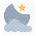 Moon Night Sky Icon