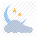 Moon Night Sky Icon