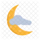 Moon Night Sky Icon