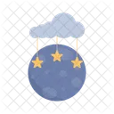 Moon Night Sky Icon