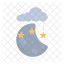 Moon Night Sky Icon