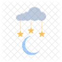 Moon Night Sky Icon