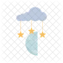 Moon Night Sky Icon