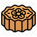 Mooncake Traditional Chinese Icon
