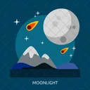 Moonlight Space Universe Icon