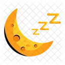 Starry Night Moonlit Half Moon Icon