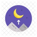 Moonrise Sky Moon Icon