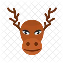Moose Reindeer Icon