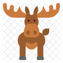 Moose Animal Wildlife Icon