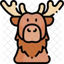 Moose Reindeer Elk Icon