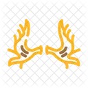 Moose Horn Animal Icon