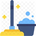 Mop Cleaner Broom Icon