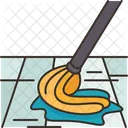 Mop Floor Cleaning Icon