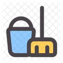 Mop Bucket Wash Icon