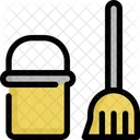 Mob Busket Cleaning Icon