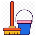 Mop Bucket  Icon