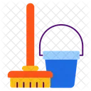 Mop Bucket  Icon