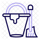 Mop Bucket Icon