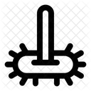 Mop Cleaning Floor Icon
