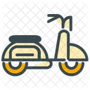 Moped Scooter Bike Icon
