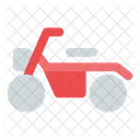 Moped Motorcycle  Icon