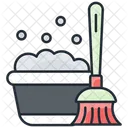 Mopp Reinigung Sauber Symbol