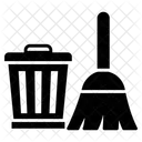 Mopp Reinigung Besen Symbol