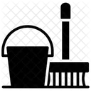 Besen Besenstiel Putzbesen Symbol