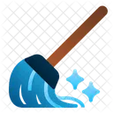 Mopp Reinigung Zuhause Symbol