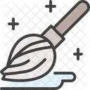 Mopping Broom Cleaning Icon