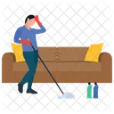Mopping Services Icon