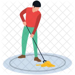Mopping Services  Icon