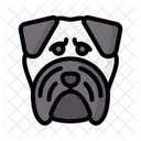 Mops Hund Tier Symbol