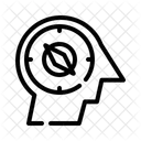 Moralischen Kompass  Symbol