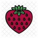 Morango Fruta Amor Icon