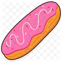 Morango Eclair Sobremesa Icon