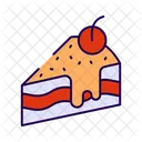 Morceau De Gateau Gateau Dessert Icon