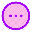 More Horizontal Circle Icon