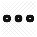 More Horizontal Square Icon