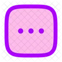 More Horizontal Square Icon